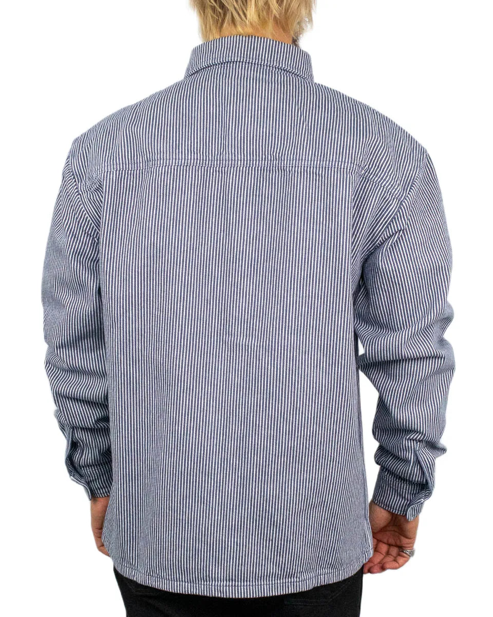 Dickies - Skjorta - 247 Garment Dyed Work Shirt - Blå
