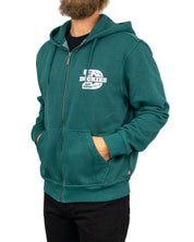 Dickies - Hoodie - Minden Zip - Grön