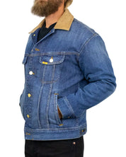 Lee Jeans - Jeansjacka - Storm Rider Golden Hour - Blå