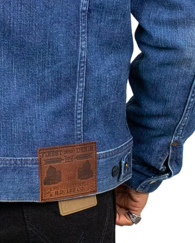 Lee Jeans - Jeansjacka - Storm Rider Golden Hour - Blå