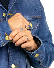 Lee Jeans - Jeansjacka - Storm Rider Golden Hour - Blå