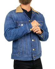Lee Jeans - Jeansjacka - Storm Rider Golden Hour - Blå