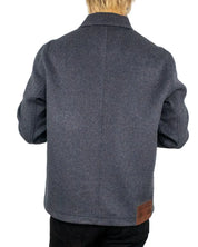 Lee Jeans - Jacka - Wool Jacket Grey Charcoal Heather - Grå