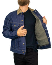 Lee Jeans - Jeansjacka - Storm Rider Brand Loyal - Blå