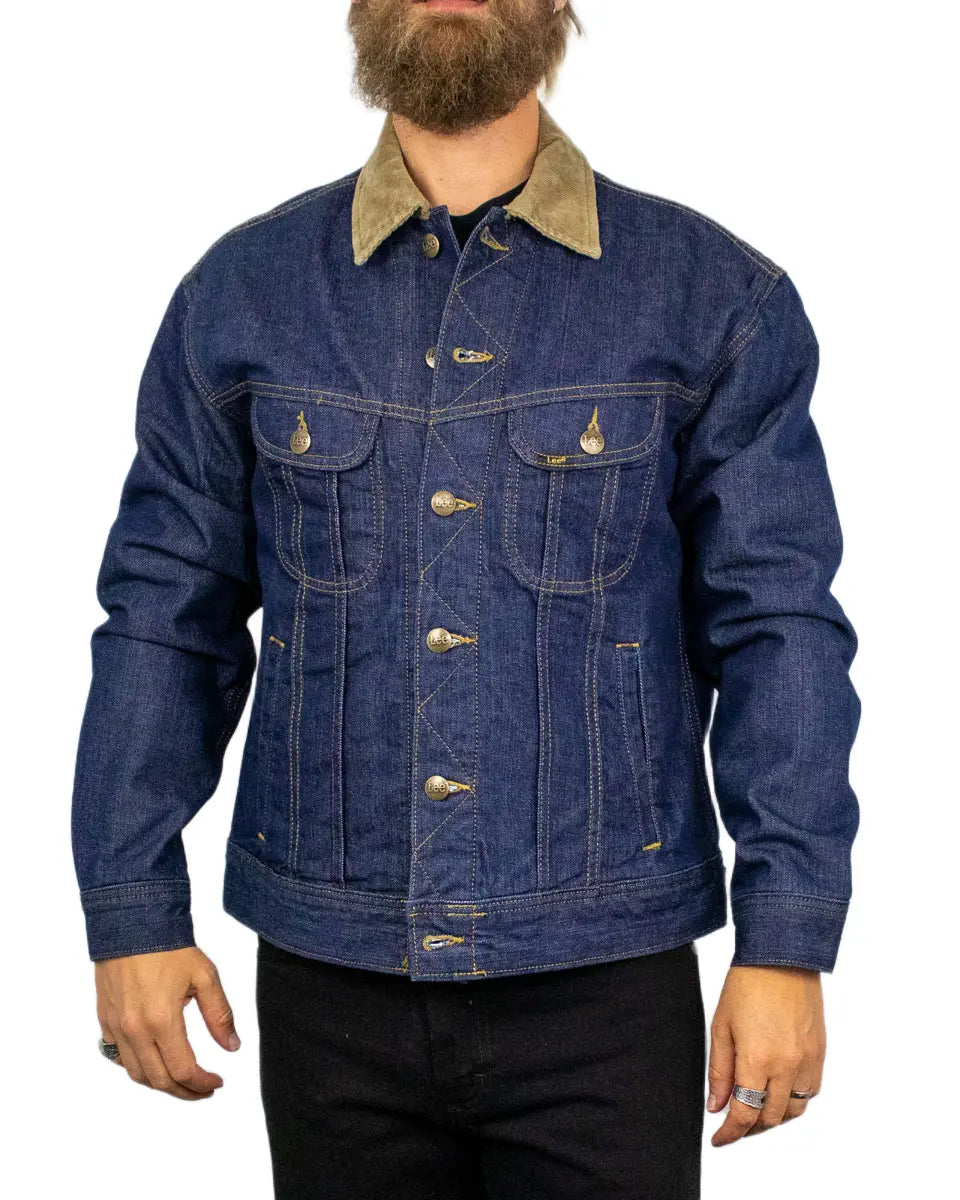 Lee Jeans - Jeansjacka - Storm Rider Brand Loyal - Blå