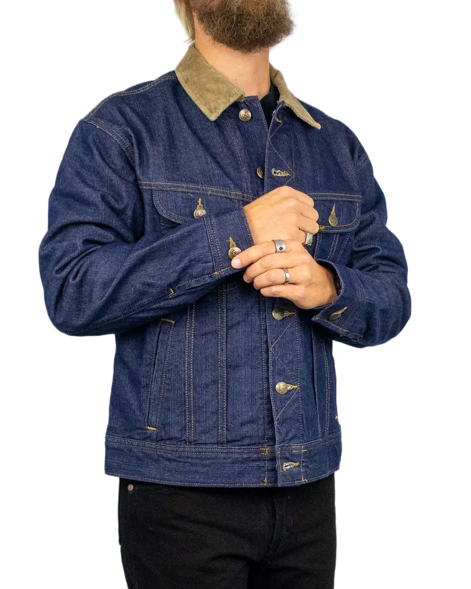 Lee Jeans - Jeansjacka - Storm Rider Brand Loyal - Blå