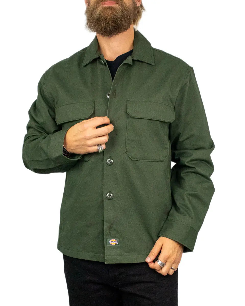 Dickies - Overshirt - 247 Shacket - Grön