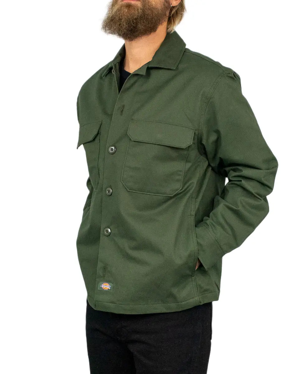 Dickies - Overshirt - 247 Shacket - Grön