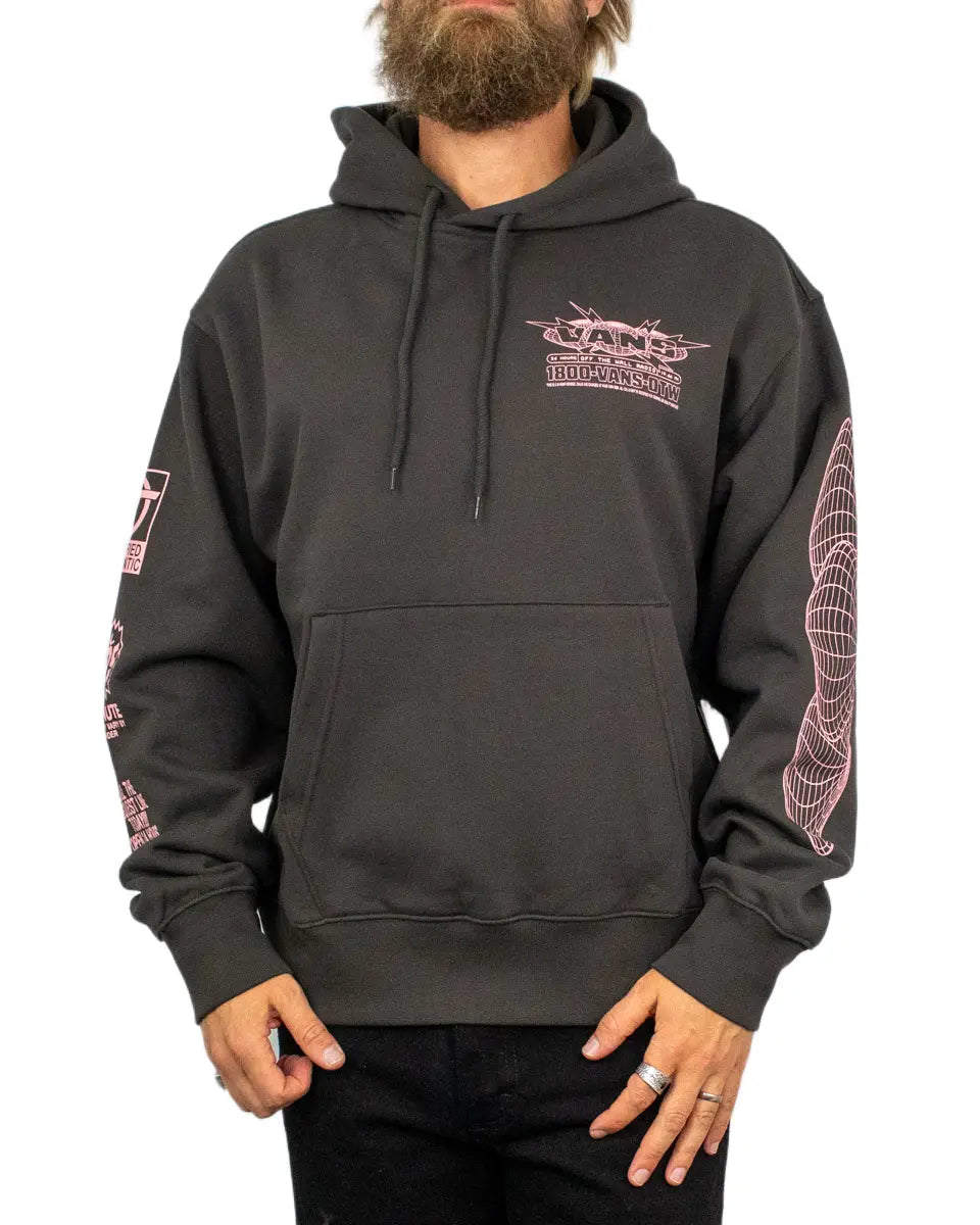 Vans - Hoodie - Hotline Radio Pullover - Svart