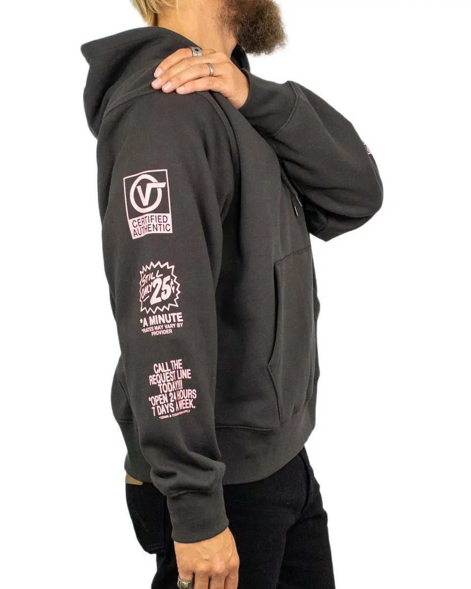 Vans - Hoodie - Hotline Radio Pullover - Svart