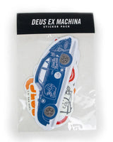 Deus Ex Machina - Sticker Pack - Classic - Flerfärgad
