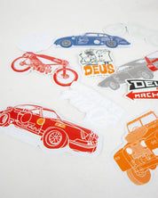 Deus Ex Machina - Sticker Pack - Classic - Flerfärgad