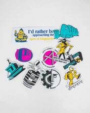 Deus Ex Machina - Sticker Pack - Seasonal - Flerfärgad