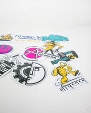 Deus Ex Machina - Sticker Pack - Seasonal - Flerfärgad