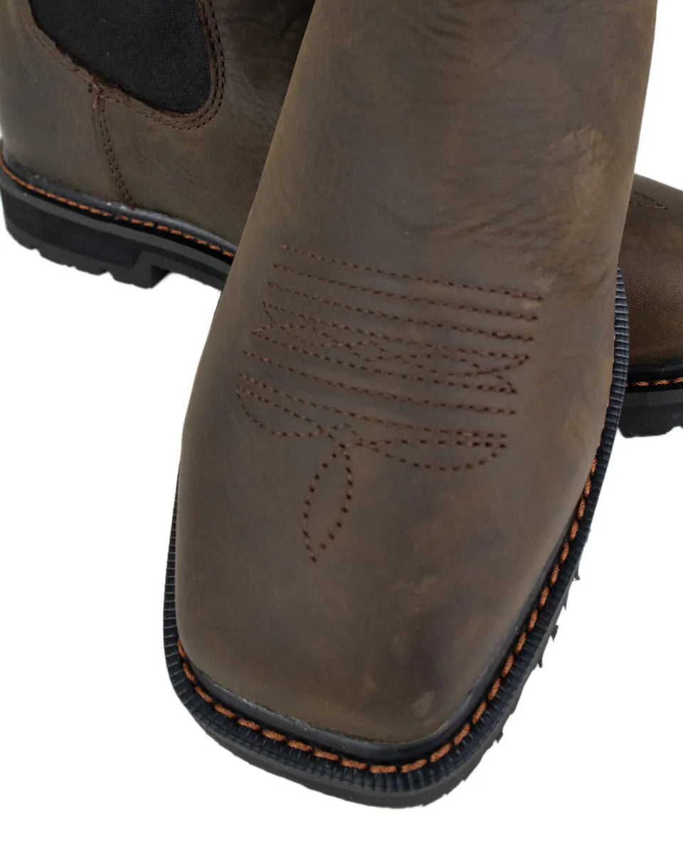 Ariat - Känga - Groundrancher Chelsea - Brun