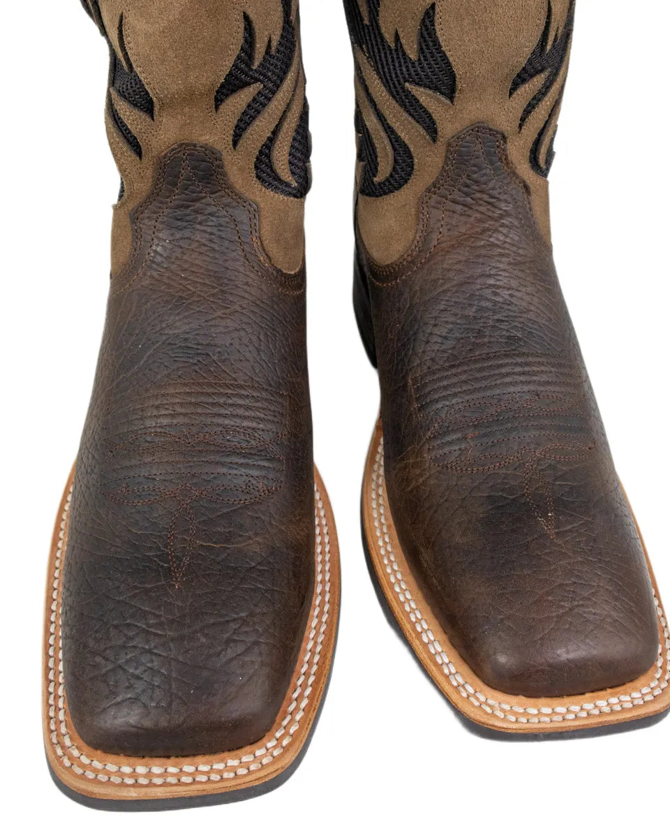 Ariat - Cowboy Boots - Kanyon Toughstock - SquareToe - Brun
