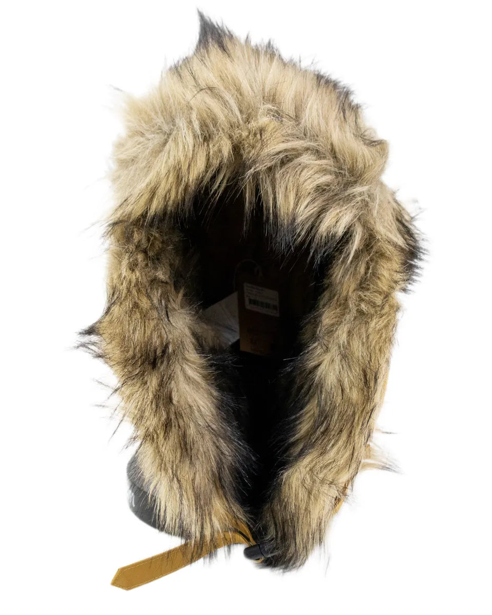 Fjällräven Nordic Heater öronlappsmössa i brunt, från sidan