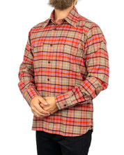 Pike Brothers 1937 Roamer Shirt i Merida Red, framsida