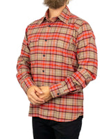 Pike Brothers - Skjorta - 1937 Roamer Shirt Merida Red - Röd