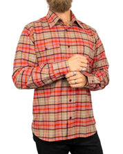 Pike Brothers 1937 Roamer Shirt i Merida Red, snett framifrån