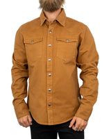 Iron & Resin - Canvasskjorta - Fenceline Shirt - Brun