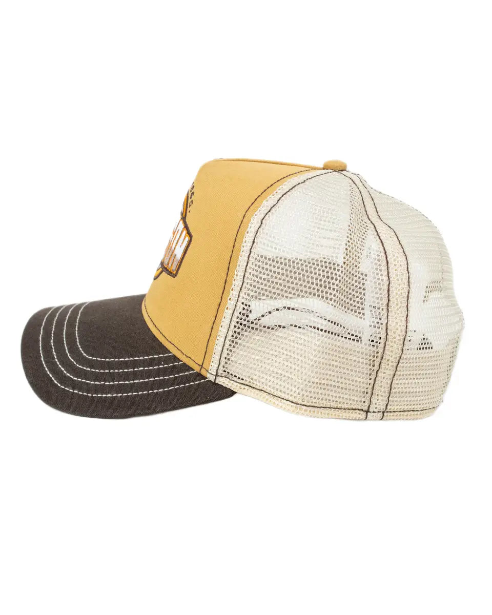 Stetson - Truckerkeps - Classic Globe - Brun