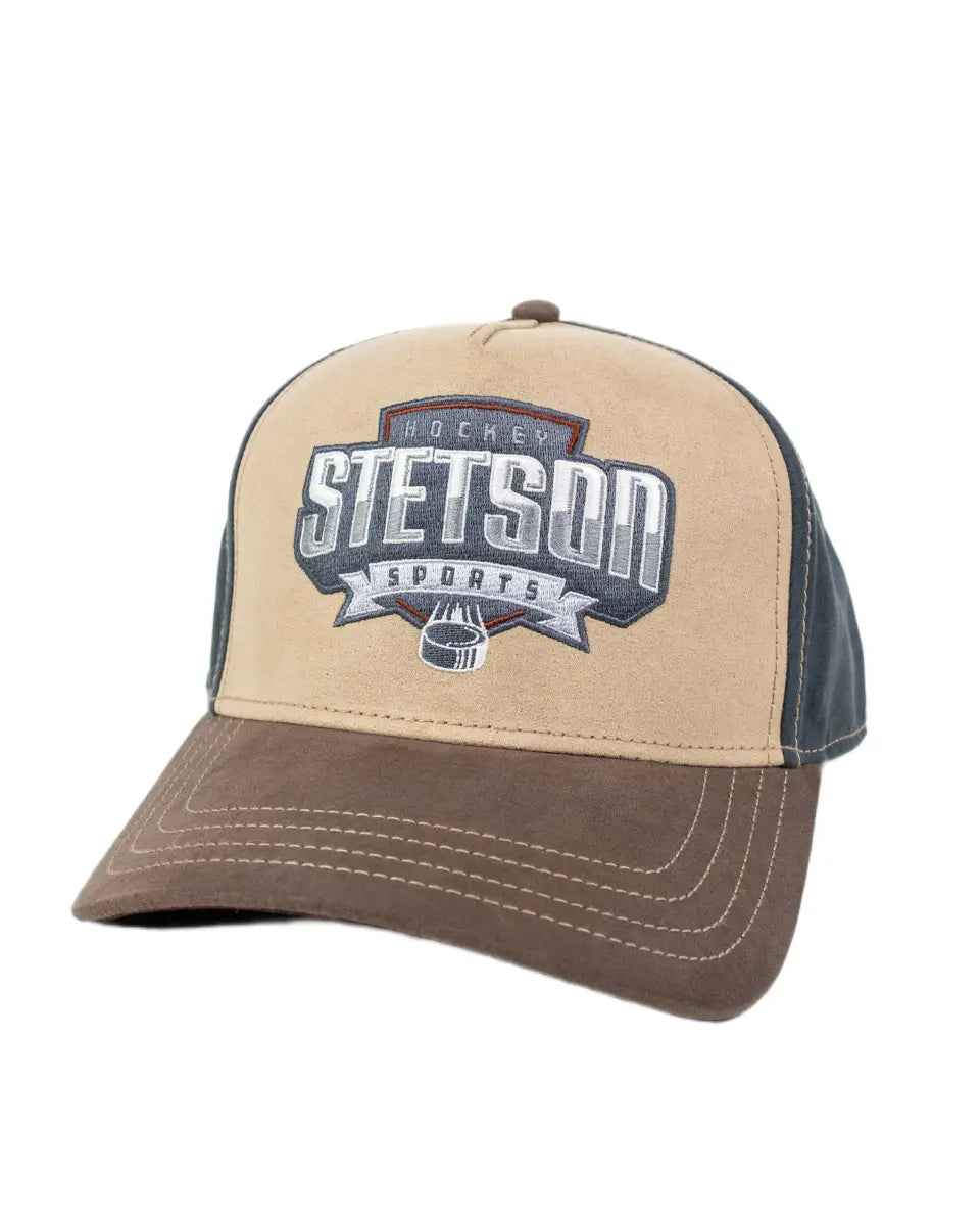 Stetson - Truckerkeps - Hockey Sports - Khaki / Blå