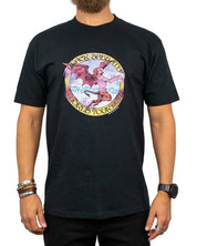 Vans Black Sabbath Obi t-shirt i svart, framsida