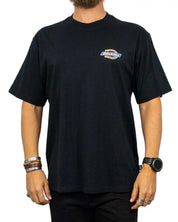 Dickies Paradise t-shirt i svart, framsida med bröstlogga