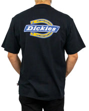 Dickies Paradise t-shirt i svart, hästskologga på ryggen