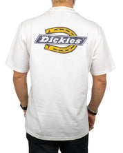Dickies Paradise t-shirt i off white, hästskologga på ryggen