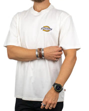 Dickies Paradise t-shirt i off white, framsida