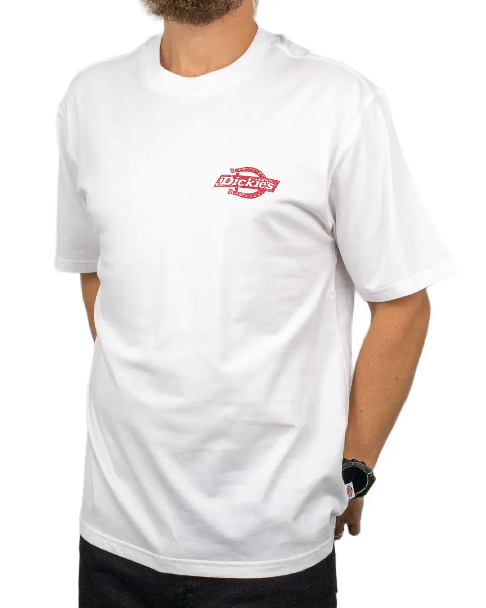 Dickies Chinle t-shirt i vitt, framsida