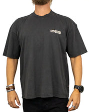 Dickies Avondale t-shirt i tvättad svart, framsida