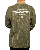 Dickies - Långärmad T-shirt - Bradenton Waffle - Kamouflage