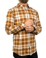 Carhartt - Flanellskjorta - Hamilton Relaxed LS Plaid Shirt - Brun