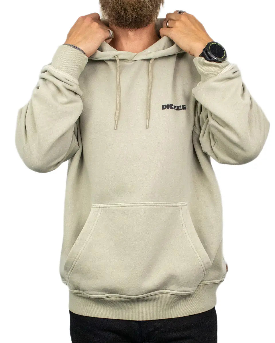 beige, framsida med huva