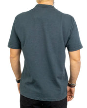 Iron & Resin Bomber T-shirt i mörkgrön Dark Slate, baksida