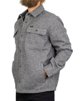 Lee Jeans - Overshirt - Wool Overshirt Heather Grey - Grå