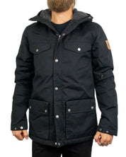 Fjällräven Greenland Winter Jacket i svart, framsida