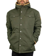 Fjällräven Greenland No. 1 Down Jacket i grön Deep Forest, framsida