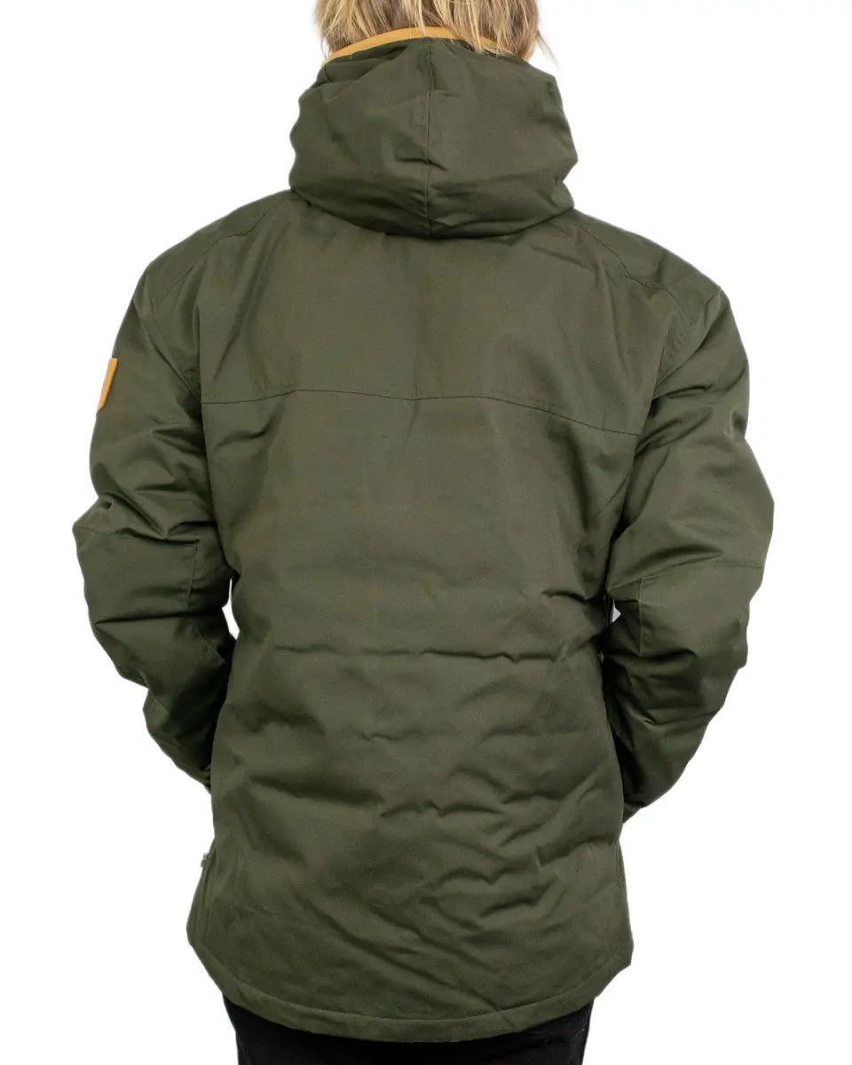 Fjällräven Greenland No. 1 Down Jacket i grön Deep Forest, baksida