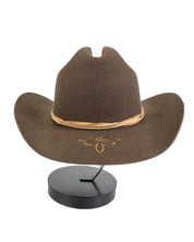Stetson westernhatt i brun ullfilt, framsida