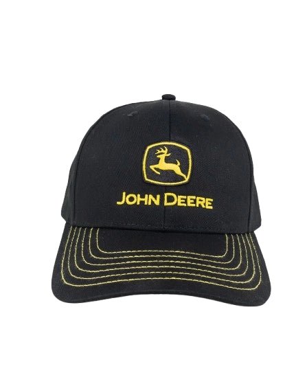 John Deere - Keps - Original Logo - Svart/Gul - jhstore.se