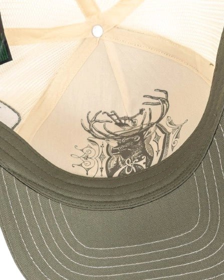 John Deere - Trucker Keps Kugghjul - Olivgrön/Vit - jhstore.se