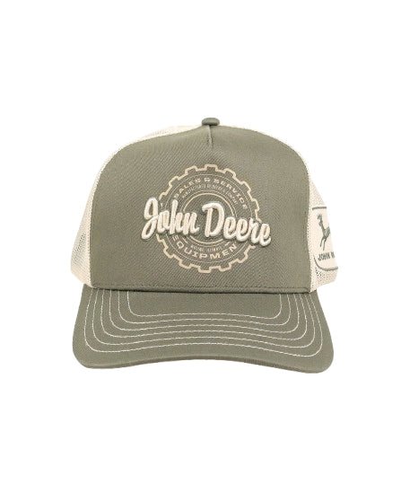 John Deere - Trucker Keps Kugghjul - Olivgrön/Vit - jhstore.se