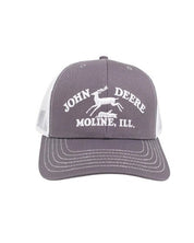 John Deere - Trucker Keps - Moline - Grå/Vit - jhstore.se