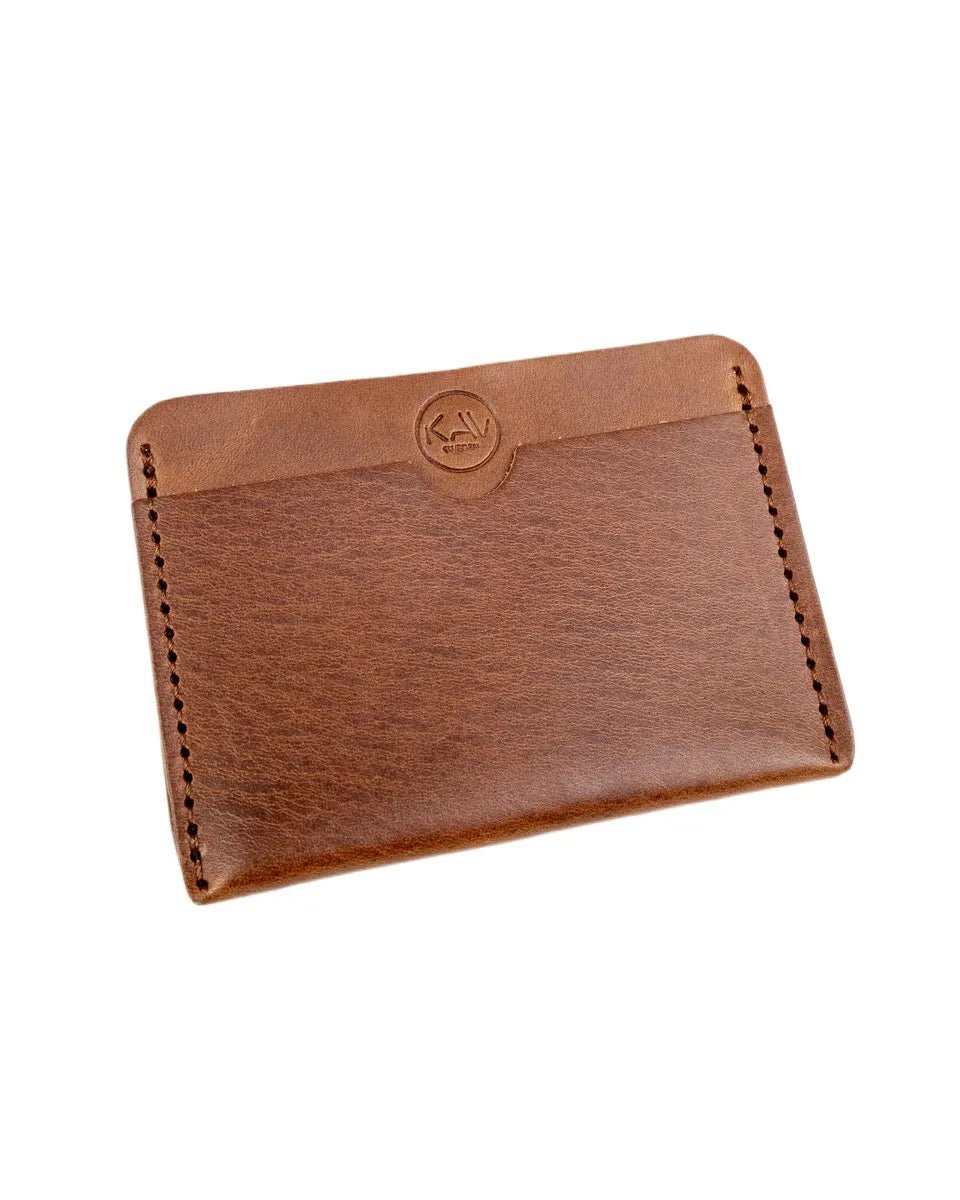 Kav - Korthållare i Läder - Ellen - Brun - jhstore.se