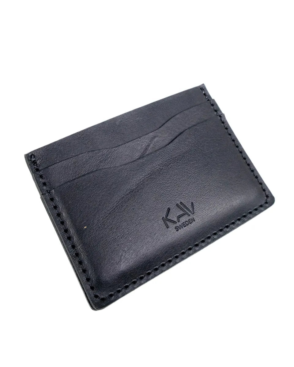 Kav - Korthållare i Läder - Sidon - Svart - jhstore.se