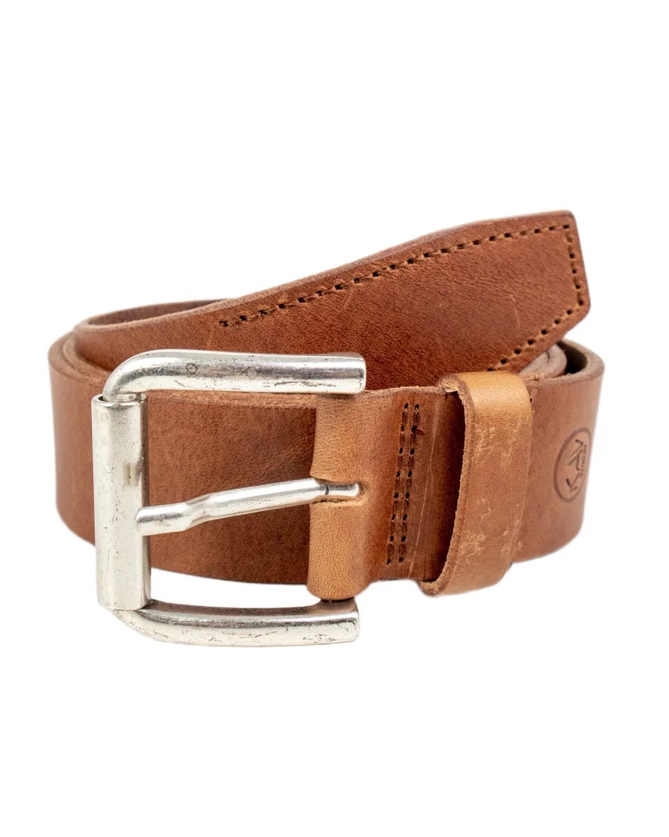 Kav - Läderbälte - Calister - Brun - jhstore.se